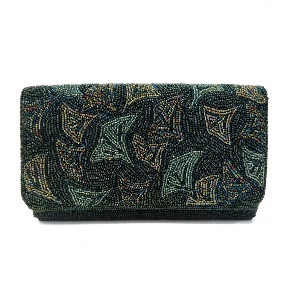 Elegant Hand Beaded Clutch